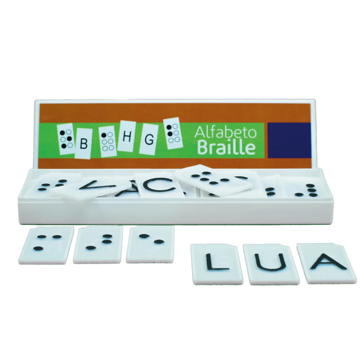 Alfabeto em Braille com 31 Peças