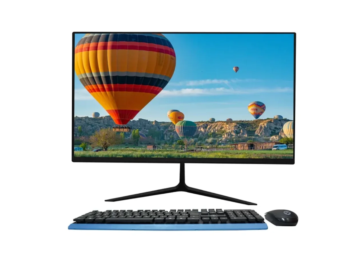 All In One Brazil PC Intel i3 14100T 8GB SSD 512GB Tela 21.5" (Linux)
