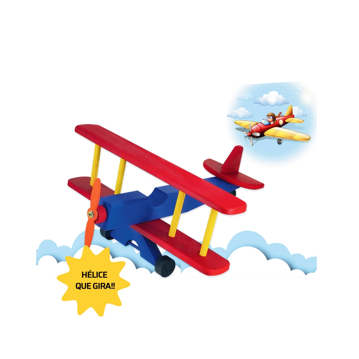 Avião Biplano