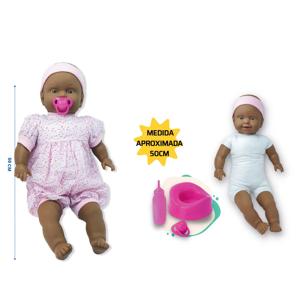Boneca Bebê Negra