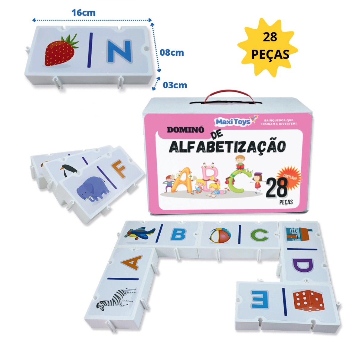Dominó de Alfabetização
