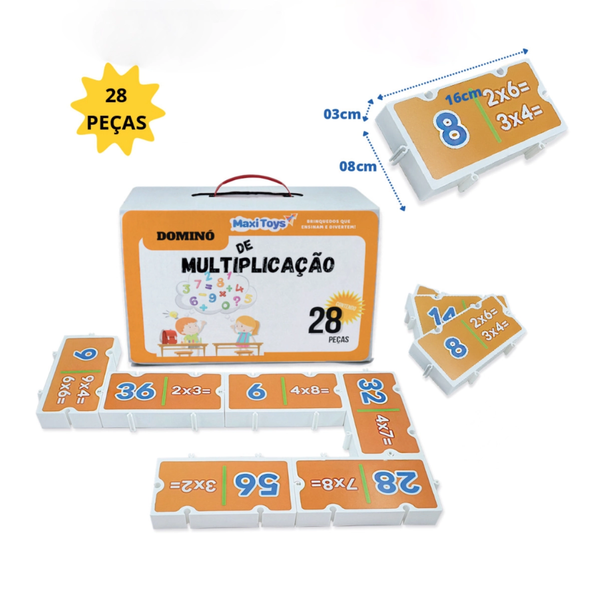 Dominó de Multiplicação