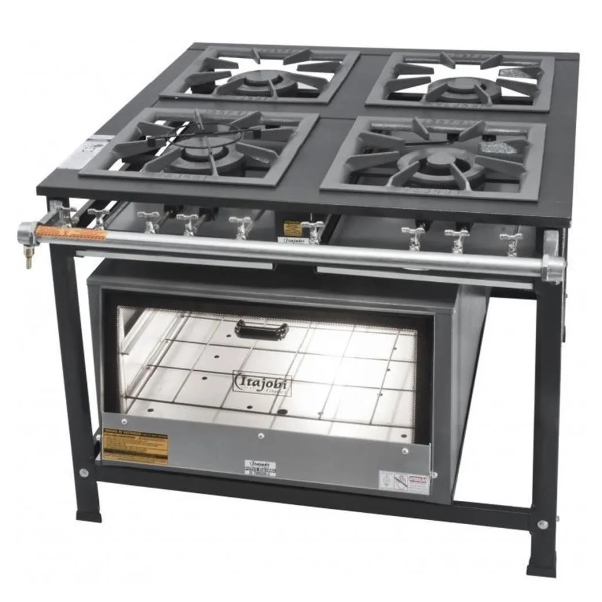 Fogão Industrial Centro 40X40 Com Forno 48L Itajobi