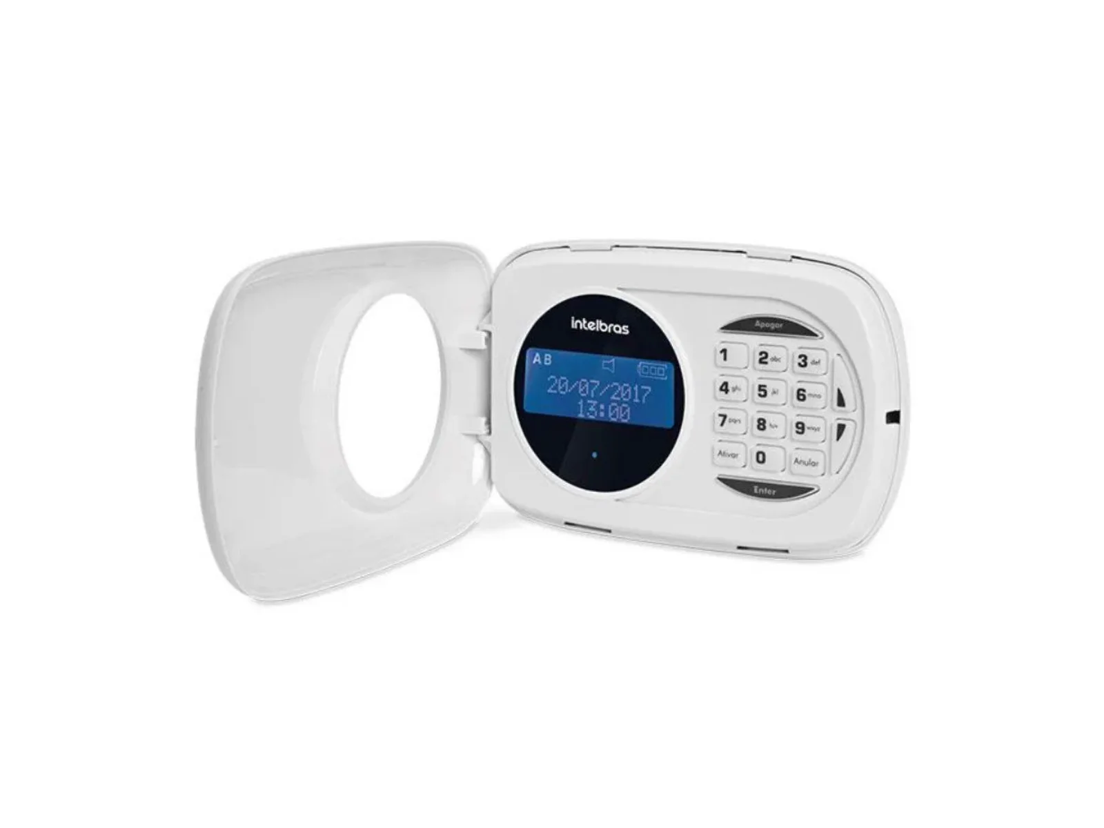 Teclado de Alarme com Display LCD