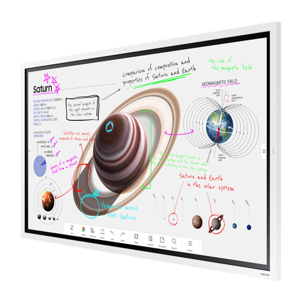 Tela Interativa 86" Samsung Wa86F